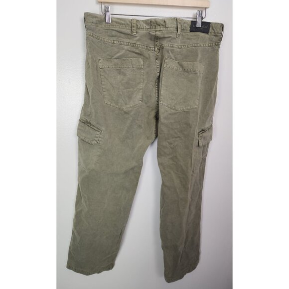 Gramicci Men's Sz. 36 x 32 Olive Green Cargo Canvas Pants - Picture 5 of 6